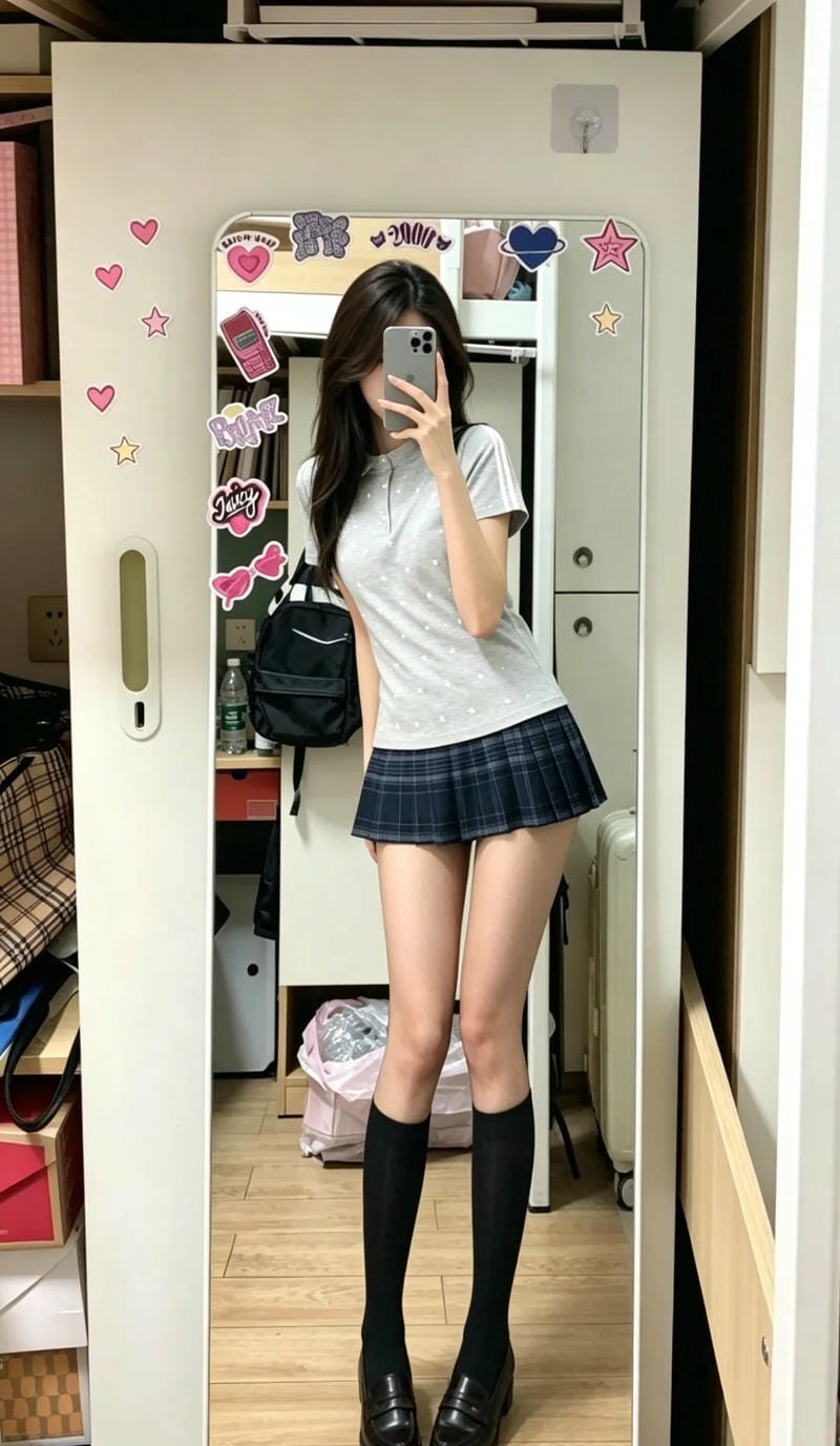 trào lưu xem ảnh học sinh sexy